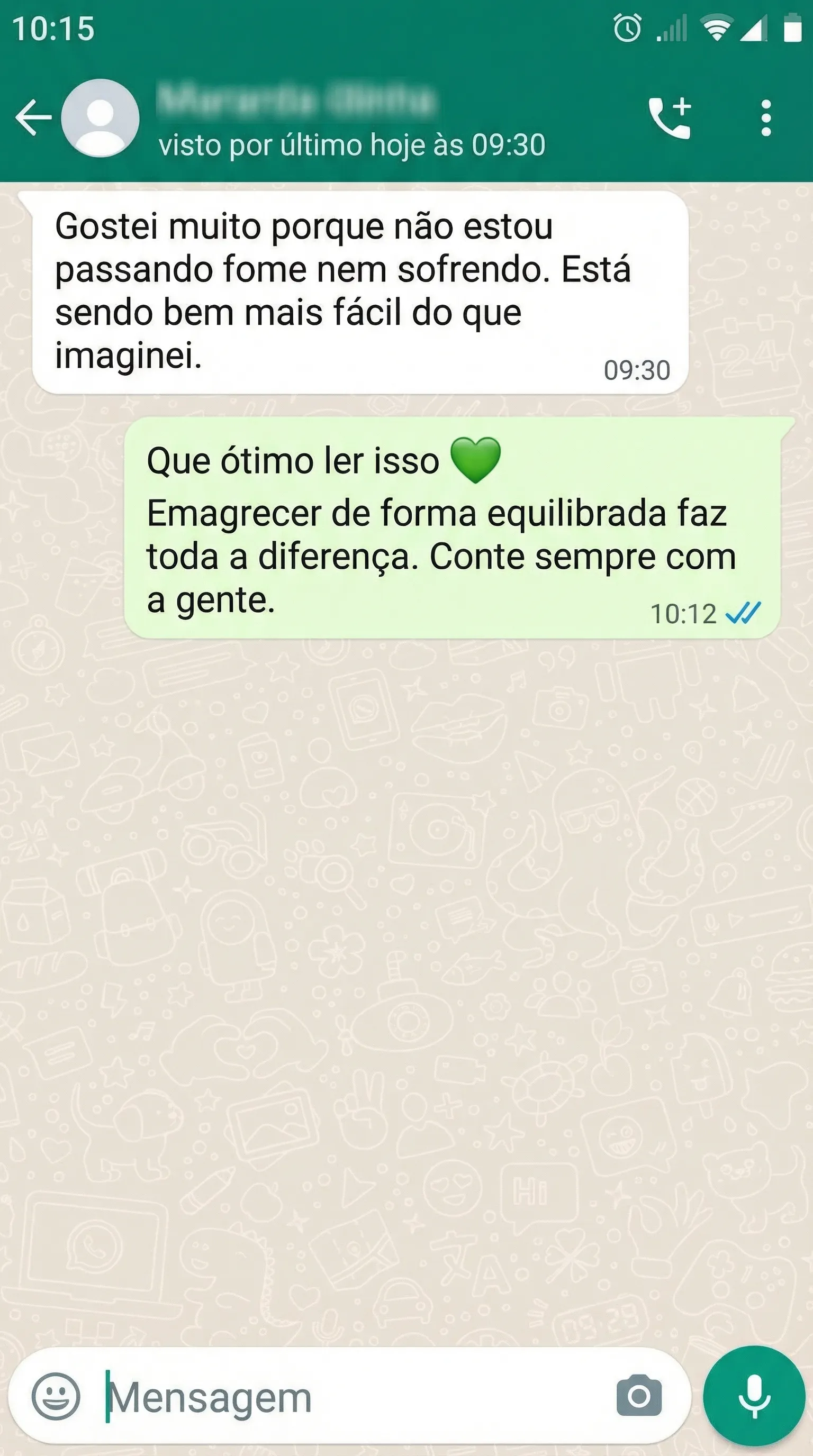 Feedback de paciente 2