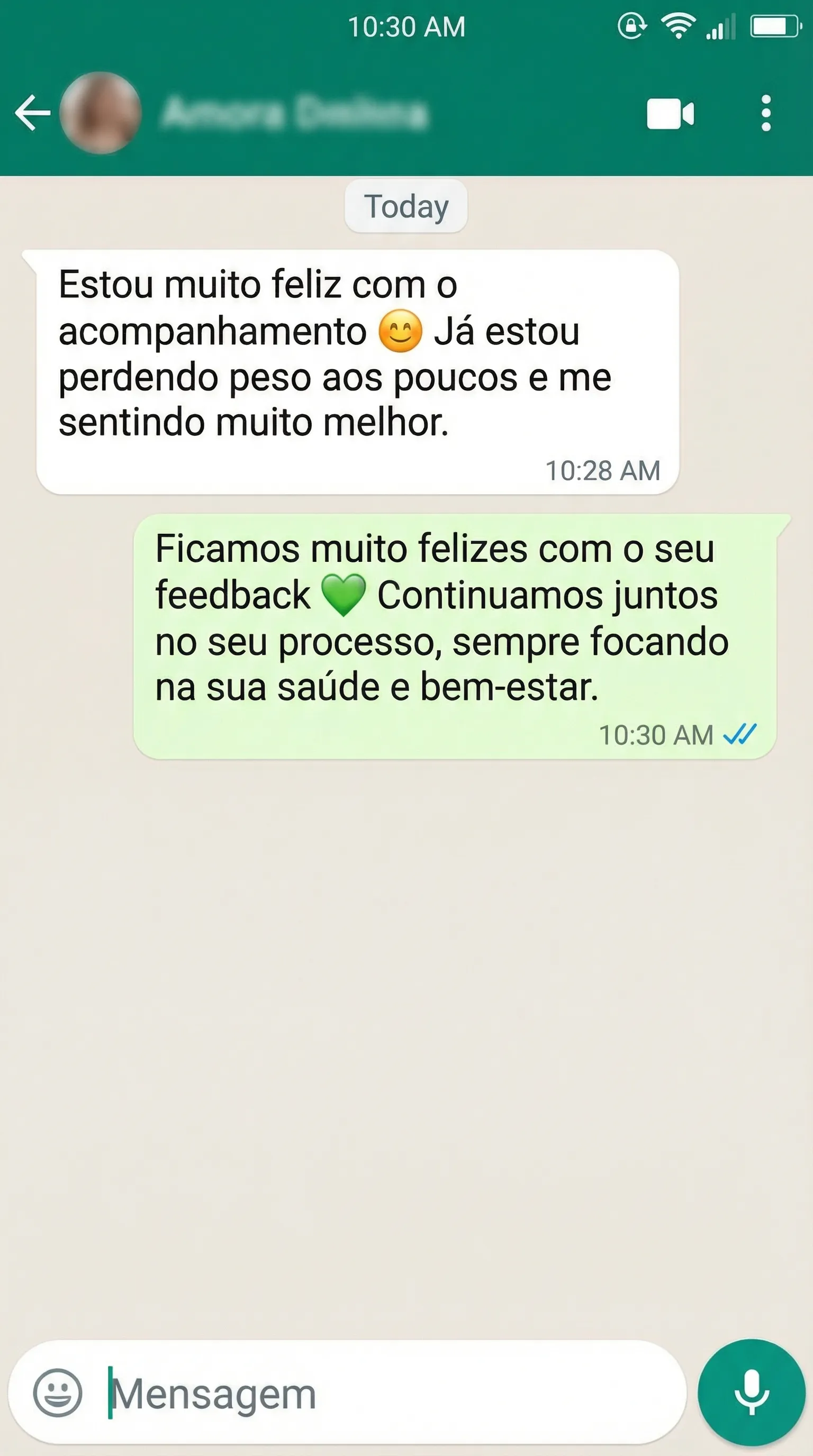 Feedback de paciente 4